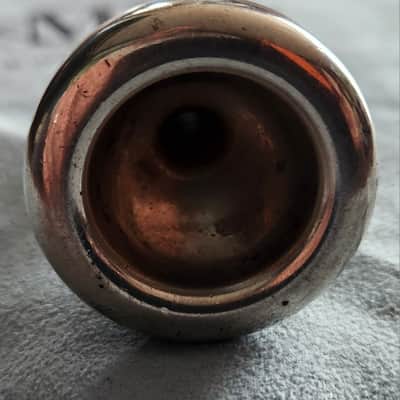 VINTAGE! Vincent Bach Corp. 12C Trombone Mouthpiece Silverplate Long Shank USA 1960s-70s image 6