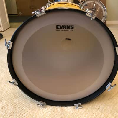 Slingerland Yellow Satin Flame 12/13/16/20 imagen 19