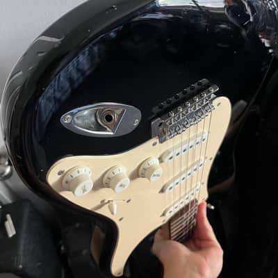 Immagine Squier Affinity Series Stratocaster with Rosewood Fretboard 2001 - 2018 - Black - 8