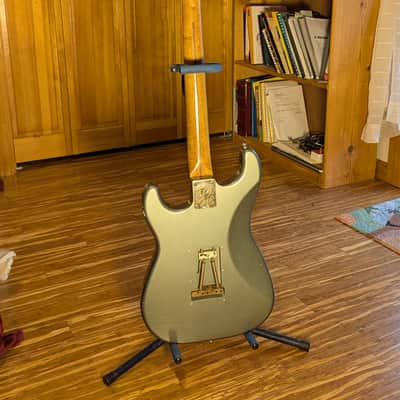 Mario Martin S Style Guitar- Metallic Charcoal Frost image 19
