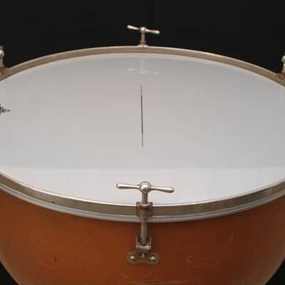 Vintage Copper Kettle Drum 27-1/4" Timpani Tympani - Ludwig ? image 3