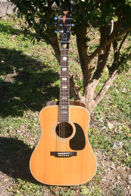Kasuga K Country D 400 Japan Vintage Dreadnought Guitar early