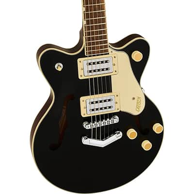 Gretsch G2655 Streamliner Center Block Jr. Double-Cut Guitar with V-Stoptail, Laurel Fingerboard, Black TGF33 image 2