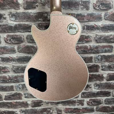 GIBSON LES PAUL CUSTOM ROSE GOLD SPARKLE image 7