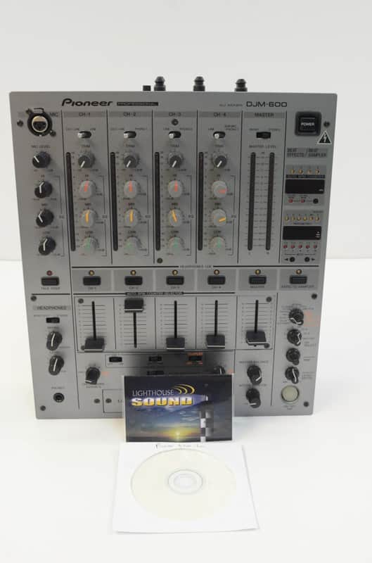 Pioneer DJM-600 4-Channel Professional DJ Mixer DJM600 | Reverb