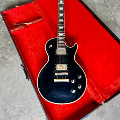 Greco EG-600 Custom 1987 Black beauty original vintage MIJ Fuji Gen Les paul single cut Japan EGC image 6