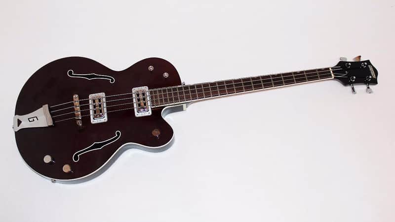 Gretsch G6073 Electrotone Burgundy Stain Electric Bass Guitar | Reverb