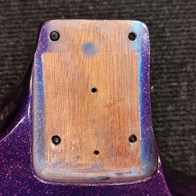 Super Rare! Hamer USA Limited Edition Californian Elite Reverse 1989 Purple Metal Flake w/OHSC image 15