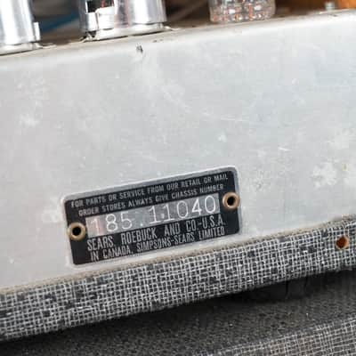 Sears Silvertone 1484 (Twin Twelve) Owned By Billie Joe Armstrong Of Green Day image 16