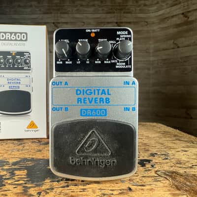 Behringer DR600 Digital Reverb Pedal - Includes Original Box image 1
