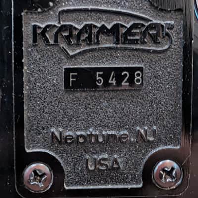 1988 Kramer Baretta II Monsters of Rock Promo Guitar #75 / RELISTED image 6