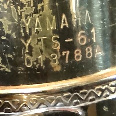 Yamaha YTS-61 TENOR SAX 1970s ? image 18