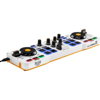 Hercules DJControl Mix Bluetooth Wireless DJ Controller for Smartphones (iOS and Android) with Over-Ear Stereo Headphones image 2