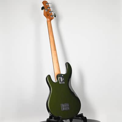 Ernie Ball Music Man StingRay 5 Special H 5-String Bass Guitar- Fallout Green (K07301) image 13
