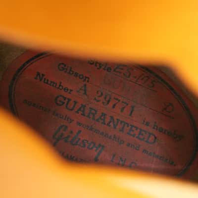 Gibson ES175 Sunburst 1959 image 11