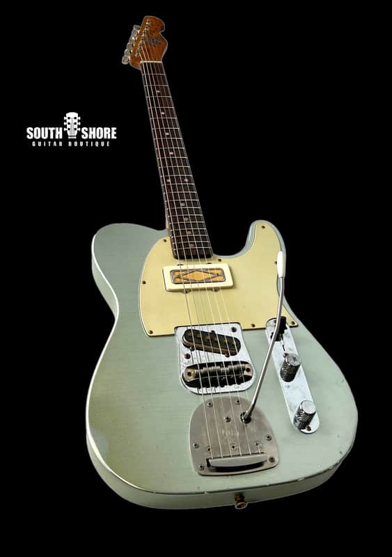 Mario Martin T-Jazz 2022 Firemist Silver w/ Birdseye Maple Neck & Novak Pups NEW (Authorized Dealer) image 1