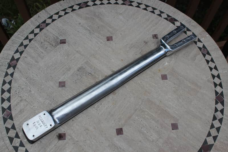 McCauley Ultralight 3x3 Aluminum & Indian Rosewood Guitar Neck Bolt On Strat Pocket Made in USA image 1
