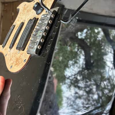 N/A Brand unbranded loaded fender squier Stratocaster Strat body project - Rail pickups Black image 10