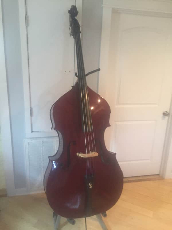 Chadwick Folding Upright Bass Plywood 2014 Dark image 1