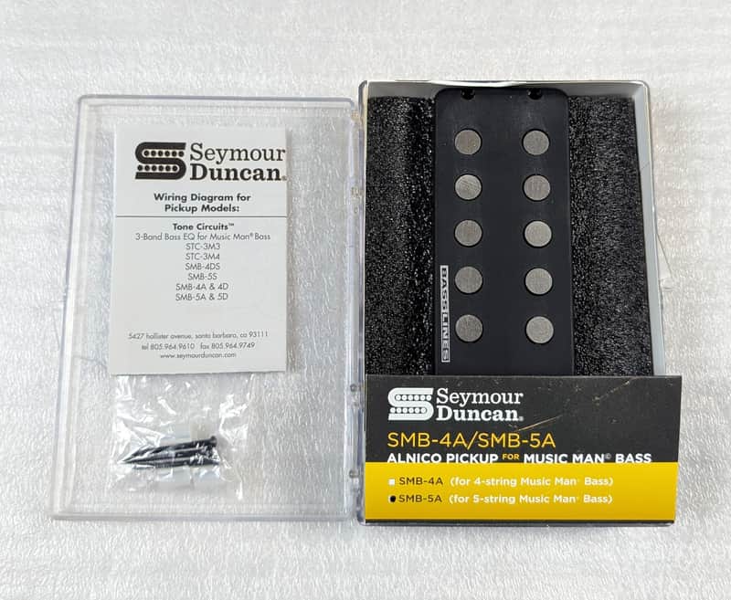 SEYMOUR DUNCAN 70's Music Man Alnico 5-String Bass Pickup (SMB-5A) image 1