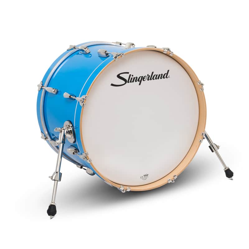 Slingerland Studio King Bass Drum, 14x20", Lunar Blue Lacquer image 1