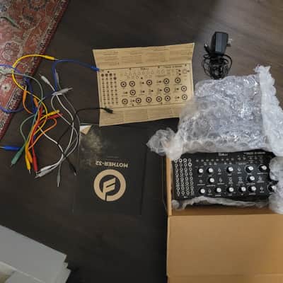 Moog Mother-32 Tabletop / Eurorack Semi-Modular Synthesizer 2015 - Present - Black image 5