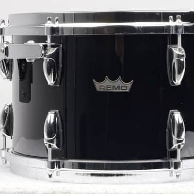 Remo 18/12/14/5x14" Gold Crown Jeff Hamilton Bop Drum Set - NOS Black Lacquer image 14