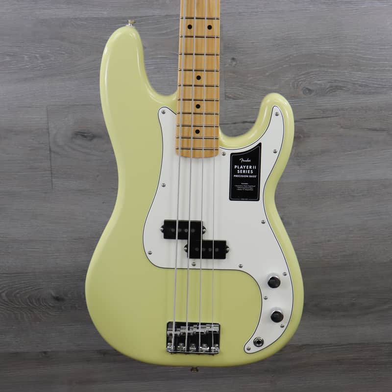 Fender Player II Precision Bass Hialeah Yellow image 1
