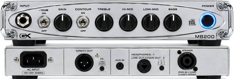 Gallien-Krueger MB200 200-Watt Micro Bass Head New In Box image 1