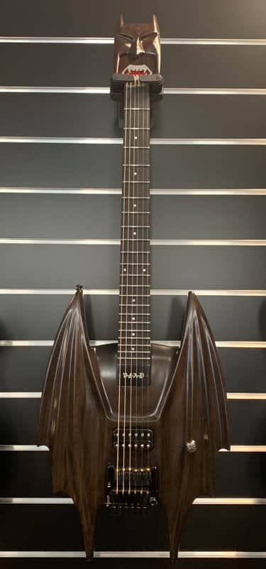 elyra VLAD  special custom guitar made in Germany - one-of-a-kind - brown - single piece worldwide image 1