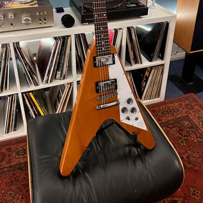 Gibson Flying V 2022 Antique Natural image 3