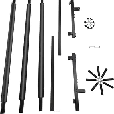 Multi Guitar Stand, 7 Guitar Stand Rack, Folding Guitar Stand, Guitar Rack for Multiple Guitars for Acoustic, Electric Guitar, Bass, Guitar Holder Stand, Multiple Guitars Display (7 Holder) image 6