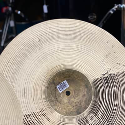 Meinl Byzance Polyphonic Brilliant 15" Hi-Hat Cymbals - Brilliant image 9