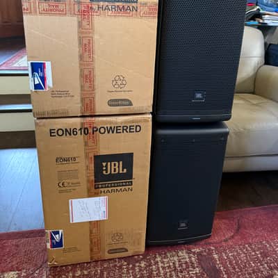 JBL EON610 2-Way 10” Powered Speaker 2010s -2020s Black image 14