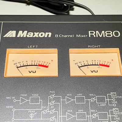Maxon (Ibanez) RM-80 8-channel Mixer Vintage image 5