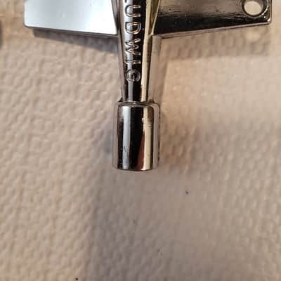Ludwig Drum Keys  (2) …..1970s  - Chrome…WORLDWIDE SHIPPING… imagen 2