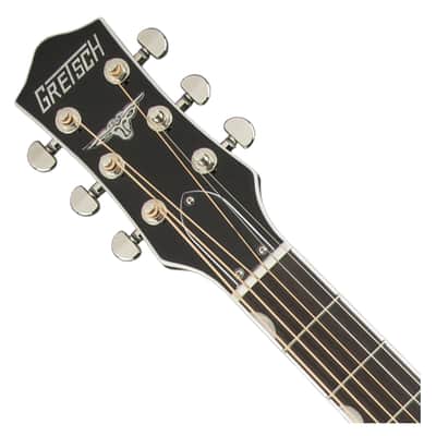 Used Gretsch G5013CE Rancher JR Cutaway Acoustic/Electric Guitar - Black image 4
