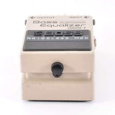 Boss GEB-7 Modified Noiseless For Bass Equalizer Pedal Made in Taiwan 2007 Mod Used From Japan #GV85848 image 13
