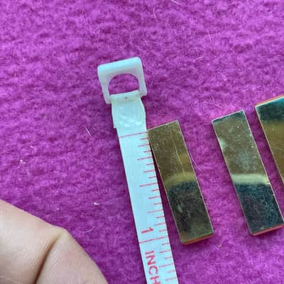 NOS vintage Gibson bar pole pieces for p90 pickup 1955 1956 les paul L5-ces super 400 Pole pieces image 5