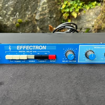 DeltaLab Effectron ADM 1024 Digital Delay 1980s - Blue image 4