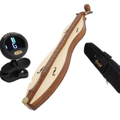 Dulcimer Package Includes: Roosebeck 4-String Sheesham Emma Arched Mountain Dulcimer + Roosebeck Dul image 1