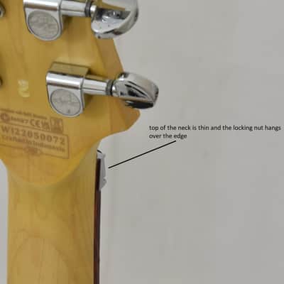 Schecter C-6 FR Deluxe Guitar Satin White B-Stock 0072 image 9
