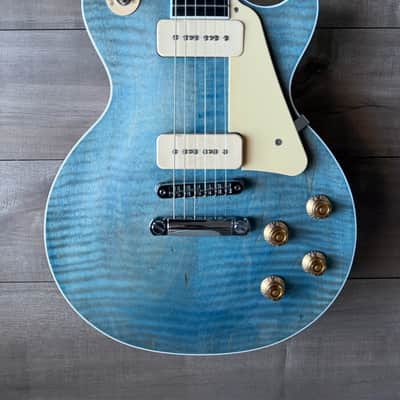 Gibson Les Paul Classic Player Plus - Satin Ocean Blue image 1