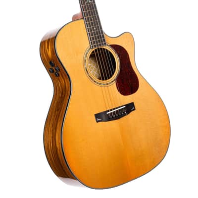 Cort Gold Series Bocote Acoustic Electric Guitar 2020's - Natural Glossy image 13