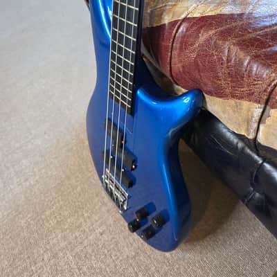 ESP Custom Shop Horizon Bass "The Smurf" Precision Jazz PJ Bass Guitar image 14