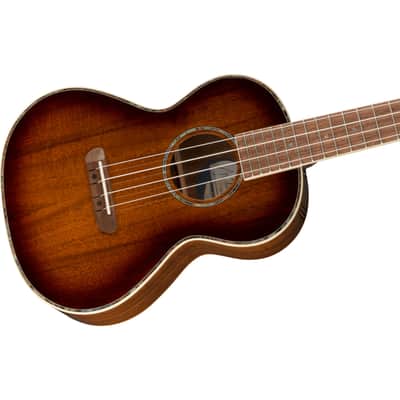 Fender Montecito Tenor Ukulele Shaded Edge Burst - Tenor Ukulele image 4