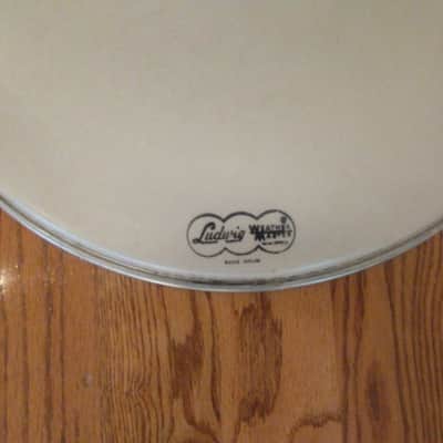Ludwig (2) vintage 20 inch weathermaster batter/resonate bass drum heads both excellent! image 6