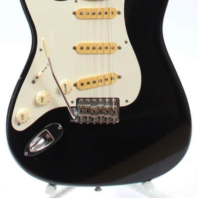 1994 Fender Stratocaster '57 Reissue Lefty Custom Shop Pickups black image 1