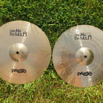 Paiste 14" Sound Formula Heavy Hi-Hat Cymbal (Pair) image 1