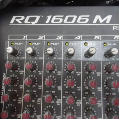 Peavey  RQ 1606M MONITOR MIXER  With Paperwork image 2